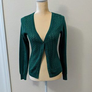 Merona Teal Cardigan Sweater